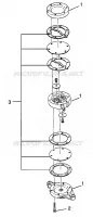 FUEL PUMP STORM 0975782, STORM S.E. H975782, EUROPEAN STORM S.E. E975782, (4937823782D007)
