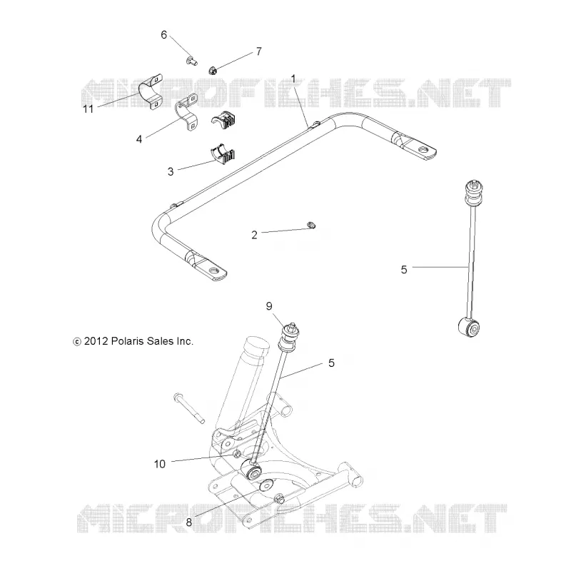 SUSPENSION, REAR STABILIZER BAR