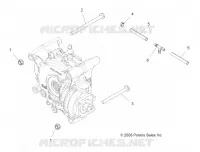 DRIVE TRAIN, GEARCASE MOUNTING, REAR