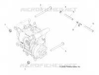 DRIVE TRAIN, GEARCASE MOUNTING, REAR