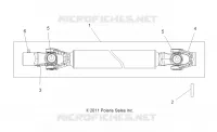 DRIVE TRAIN, FRONT PROP SHAFT