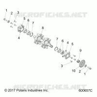 DRIVE TRAIN, DRIVE SHAFT ASM.