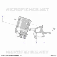 ELECTRICAL, ECU MOUNTING