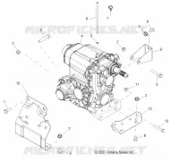 DRIVE TRAIN, MAIN GEARCASE MOUNTING
