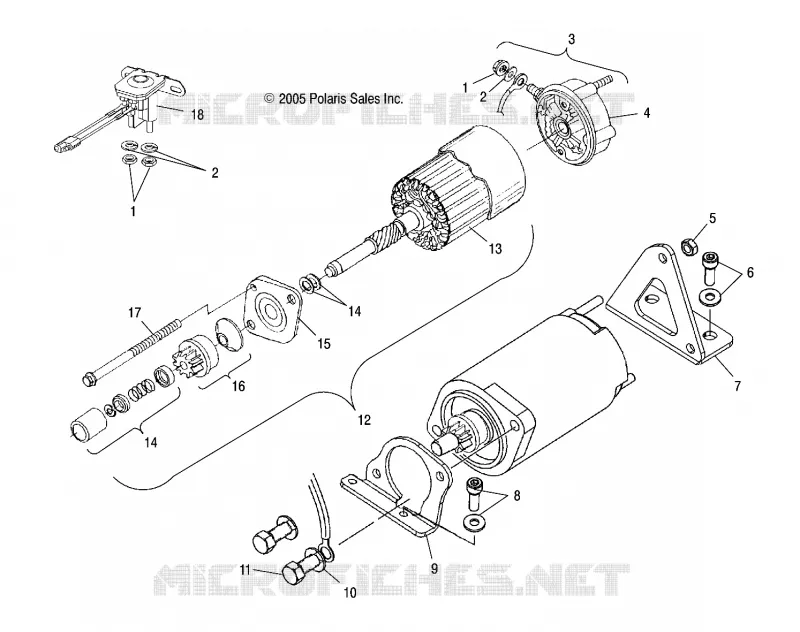 STARTING MOTOR