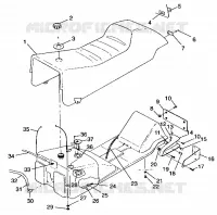 SEAT   GAS TANK
