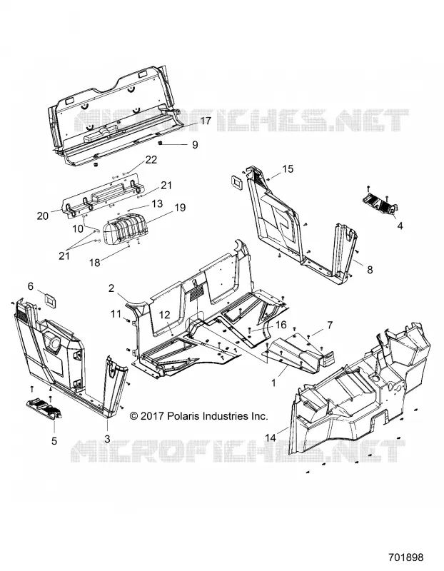 FLOOR AND FENDERS