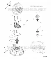 ENGINE, COOLING SYSTEM AND WATER PUMP