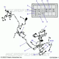 ELECTRICAL, WIRE HARNESSES, CHASSIS