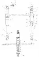 REAR TRACK SHOCK (LE 155)