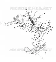 FRONT SUSPENSION AND SKI 440 (4921242124015A)