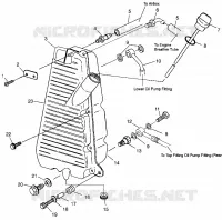 OIL TANK SPORTSMAN 500 W969244 AND SWEDISH SPORTSMAN 500 S969244 (4936093609B013)