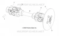 DRIVE TRAIN, REAR PROP SHAFT