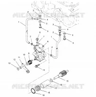 OIL PUMP 440 XCR 0961660 (4932113211D001)