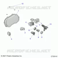 ELECTRICAL, DASH INSTRUMENTS