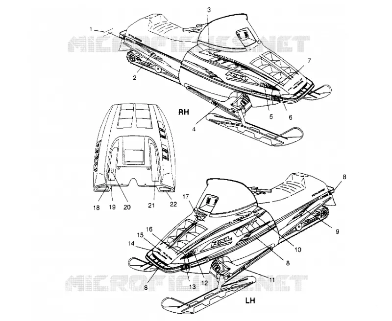 DECALS  RXL 0956768 (4930783078A012)