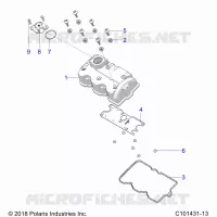 ENGINE, VALVE COVER