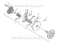DRIVE CLUTCH ASSEMBLY 250 4X6 / W928627 (4922902290033A)