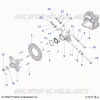 SUSPENSION, REAR CARRIER