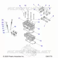 ENGINE, CYLINDER/CYLINDER HEAD ASM.