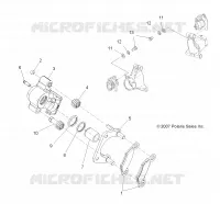 REAR BRAKE CALIPER
