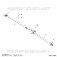 DRIVE TRAIN, PROP SHAFT