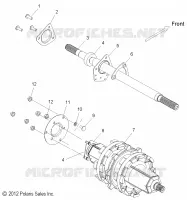DRIVE TRAIN, JACKSHAFT AND DRIVE SHAFT