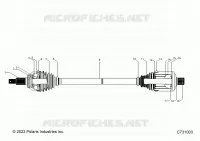DRIVE TRAIN, FRONT HALF SHAFT