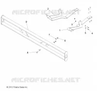 FRAME, OPTIONS, BUMPER AND MOUNT, FRONT, RUGGED, US