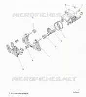 BRAKES, REAR CALIPER