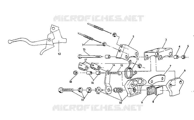BRAKE SWEDISH WIDETRAK, SUPERTRAK (4922482248003A)
