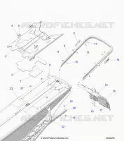 BUMPER, REAR, CLOSEOFF, TUNNEL COVER