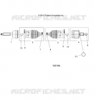 DRIVE TRAIN, FRONT DRIVE SHAFT