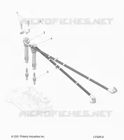 ENGINE, IGNITION COILS AND SPARK PLUGS