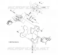 REAR CALIPER MOUNTING