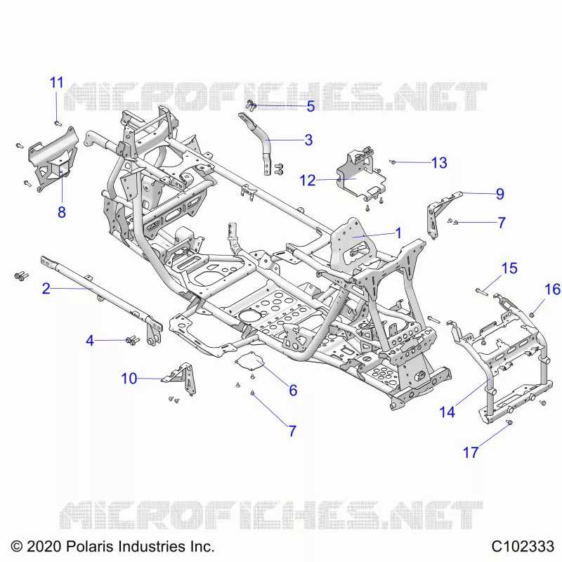 CHASSIS, MAIN FRAME