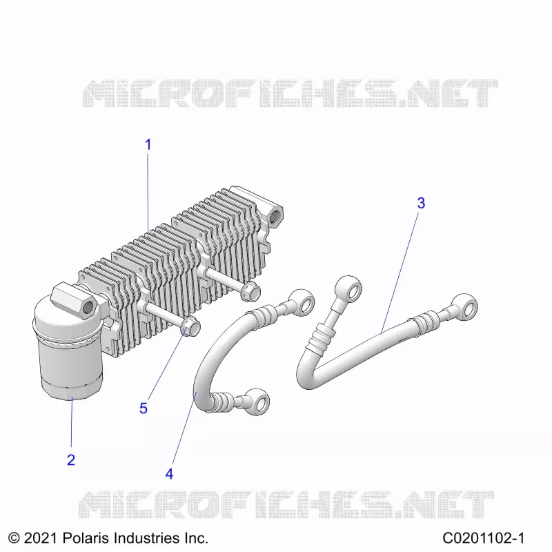 OIL COOLER AND FILTER