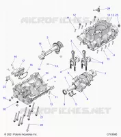 ENGINE, CRANKCASE AND CRANKSHAFT