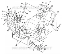 STEERING 600 XCR 0975677, 600 XCR SE H975677 AND EUROPEAN 600 XCR SE E97567 (4937963796B006)
