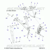 FRONT WISHBONES