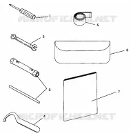 TOOL KIT    CLASSIC 0942865 AND  CLASSIC TOURING 0942875 (4924962496022A)