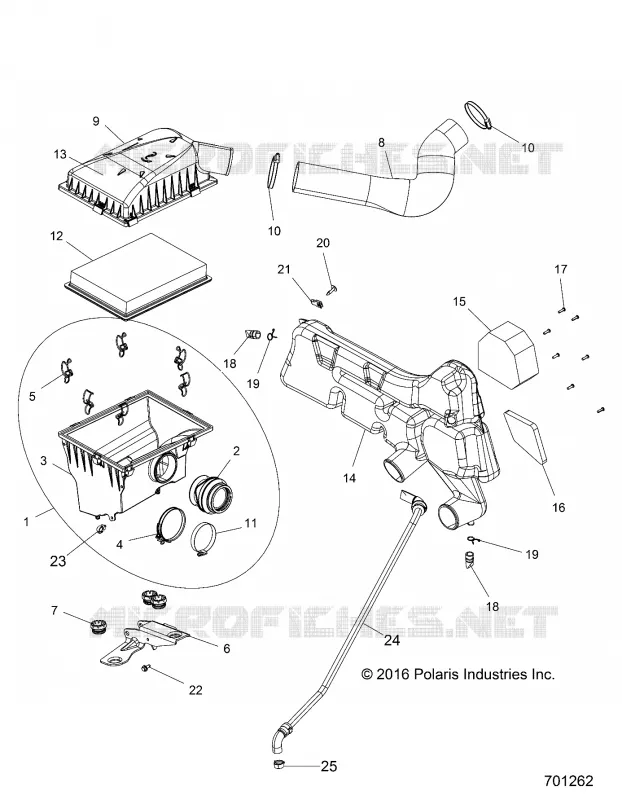 ENGINE, AIR INTAKE SYSTEM