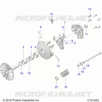 DRIVE TRAIN, PRIMARY CLUTCH