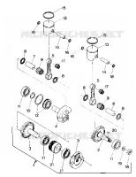 PISTON AND CRANKSHAFT 400 (4912701270037A)