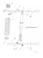 REAR SUSPENSION SHOCK MOUNTING