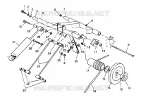 REAR TORQUE ARM (SKS) 500 SKS 0972564 AND EUROPEAN 500 SKS E972564 (4938393839C007)