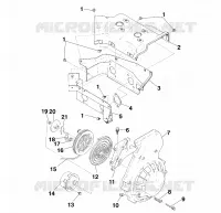 BLOWER HOUSING    RECOIL STARTER