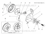 WHEELS, COMPONENTS, END, LEFT REAR