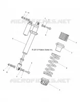 FRONT SUSPENSION SHOCK MOUNTING
