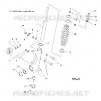 SUSPENSION, FRONT STRUT 